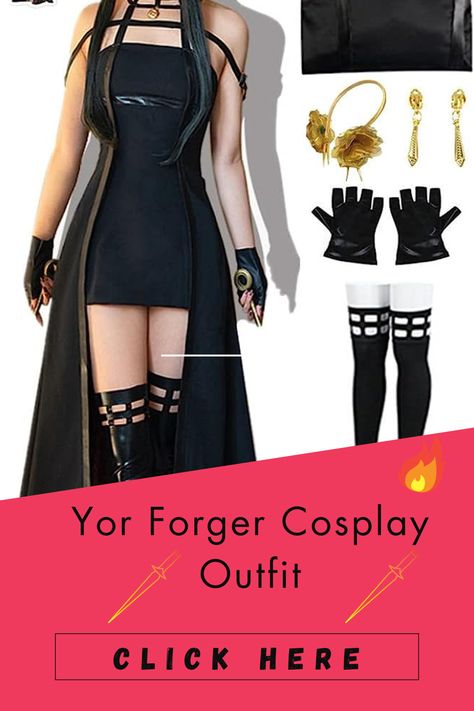 Loid Forger Cosplay, Ornate Armor, Yor Forger Cosplay, Dresses Halloween, Loid Forger, Yor Forger, Anya Forger, Mystical World, Halloween Dress