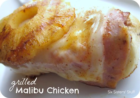 Swiss Cheese Chicken, Malibu Chicken, Six Sisters Stuff, Cheese Chicken, Chicken Main Dishes, Swiss Cheese, Samosa, Yummy Eats, Main Dish Recipes