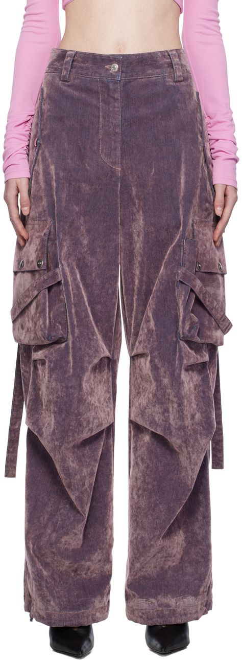 Find Msgm Purple Flocked Jeans on Editorialist. Flocked stretch denim jeans. · Belt loops · Three-pockets styling · Zip-fly · Tucks at knees · Concealed drawstring at cuffs · Cargo pocket at outseams · Cinch tab at outseams · Jacron logo patch at back waistband Supplier color: Pink Jeans Belt, Jean Belts, Fashion Catalogue, Cargo Pocket, Fashion Details, Flocking, Denim Wash, Stretch Denim, Patch Logo