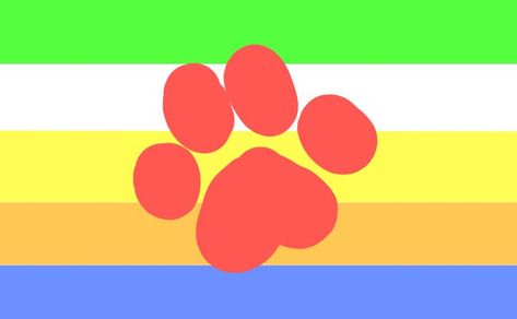 coined by xeno-aligned on tumblr (?); “a gender that is small, lively, cute and any other quality associated with puppies, that is puppy-like and/or connected to puppies.” Gender Pronouns, Gender Flags, Lgbtq Flags, All Flags, Lgbt Art, Silly Dogs, Gender Identity, Pride Flags, Paw Print