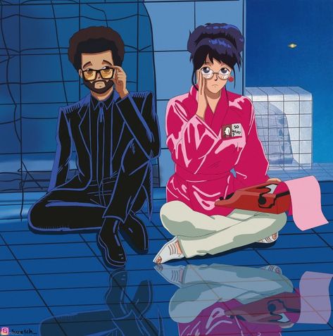 The Weeknd Anime, Tomoko Aran, Midnight Pretenders, Dawn Fm, City Pop, Abel The Weeknd, Abel Tesfaye, 8 Bits, After Hours