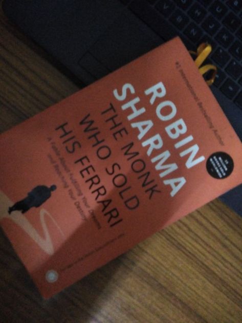 Robin Sharma The Monk Who Sold His Ferrari The Monk Who Sold His Ferrari, Websites To Read Books, Robin Sharma, Book Recs, Inspirational Books To Read, The Monks, Self Help Book, Inspirational Books, Book Club Books