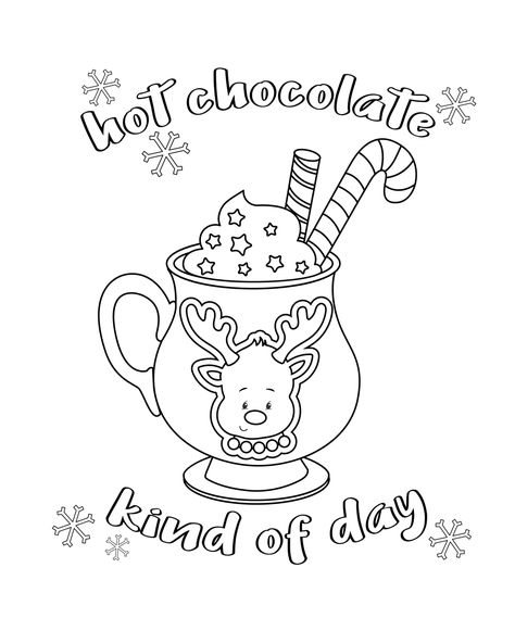 Printable Winter Coloring Pages, Winter Coloring Pages, Xmas Color, Valentines Bookmarks, Christmas Colouring, Free Christmas Coloring Pages, Coloring Pages Winter, Christmas Coloring Sheets, Printable Christmas Coloring Pages