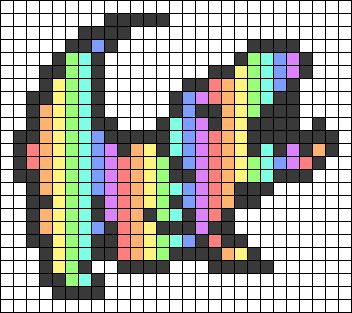 Dino Cross Stitch Pattern, Dinosaur Perler Bead Pattern, Rave Perler Pattern, Pixel Art Animals, Modele Pixel Art, Easy Perler Bead Patterns, Easy Perler Beads Ideas, Art Perle, Easy Pixel Art