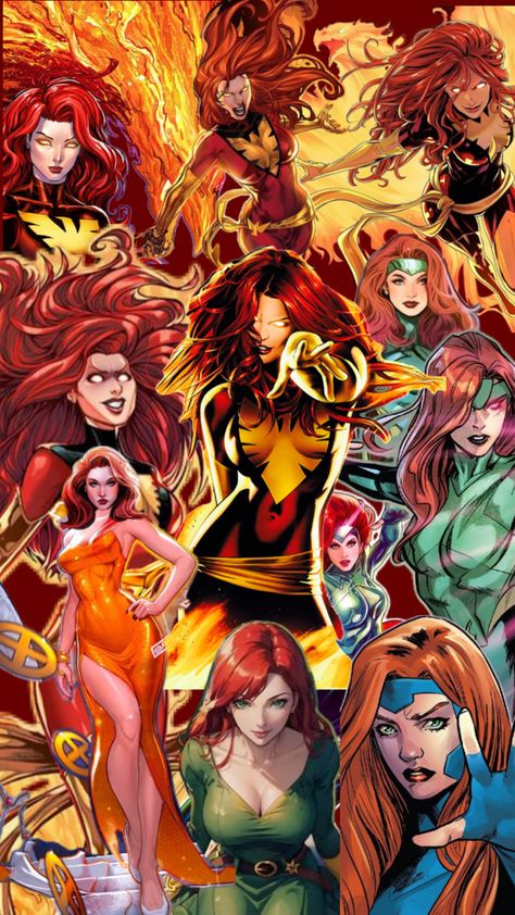 Phoenix Marvel, Marvel Jean Grey, Jean Grey Phoenix, Drawing Female Body, Marvel Heroines, Marvel And Dc Characters, Marvel Characters Art, Marvel Superhero Posters, Graphic Novel Art