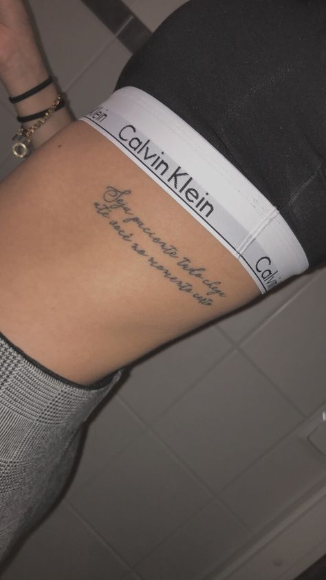 Be Patient Everything Comes To You, Writing On Ribs Tattoo, Rib Tattoos For Women Quotes, Tattoos Ribs, Tattoo Mom, Rib Tattoos For Women, Ribcage Tattoo, Quality Quotes, Writing Tattoos