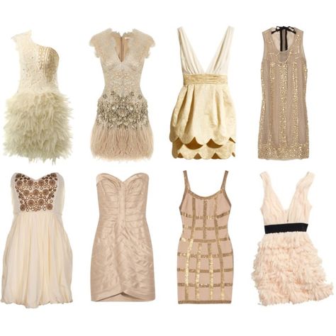 Champagne Cocktail Dress, White Cocktail Dress, Color Champagne, Blush Dresses, Matthew Williamson, Cream Dress, Sky High, Playing Dress Up, Fashion Sense