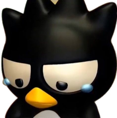 Sanrio Winter Pfp, Badtz Mary Wallpaper, Badtz Maru Wallpapers Iphone, Badz Maru And Kuromi, Badtz Maru Aesthetic, Badtz Maru Wallpapers, Aesthetic Pfp Dark, Badtz Maru Icon, Sanrio Badtz Maru