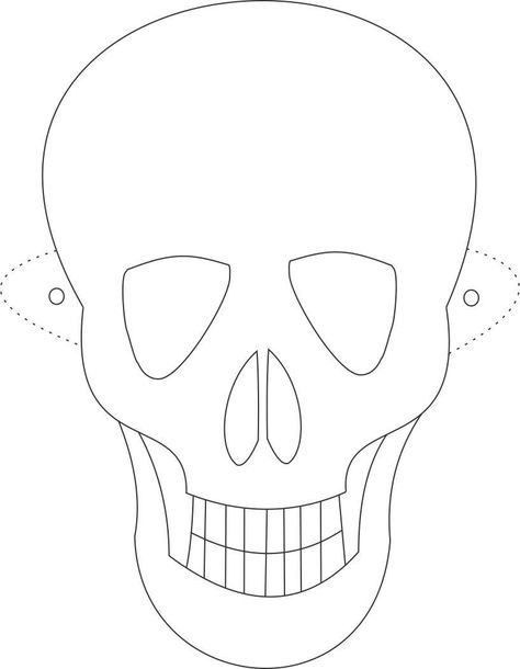 free printable skeleton masks Scary Clipart, Skeleton Masks, Masks Drawing, Coloring Face, Skeleton Face Mask, Skull Masks, Skull Template, Drawing Halloween, Skull Coloring