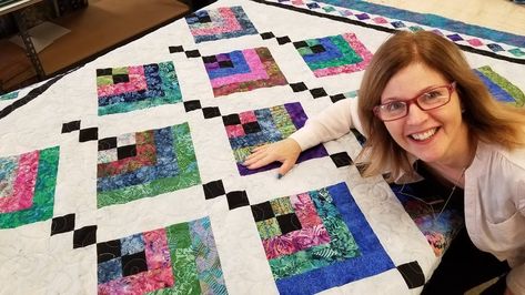 Jordan Quilts, Tube Quilting, Quilts 2023, Midnight Quilt Show, Quilt Videos, Jordan Fabrics, Quilting Squares, Braid Quilt, Missouri Quilt