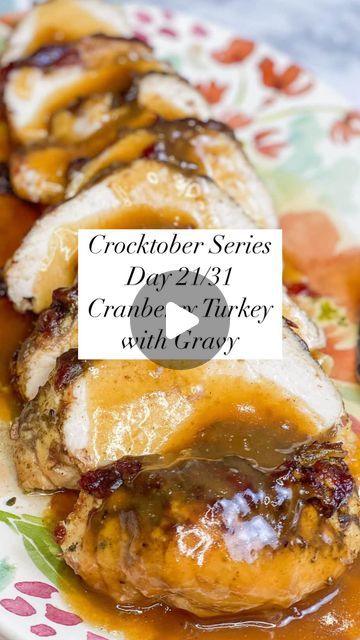 Stephanie Gigliotti on Instagram: "Welcome to the Crocktober series! It’s day 21/31. Today’s recipe is Turkey Breast with orange cranberry gravy. 

Want this recipe sent to you? I’ll send it right to your DM! Just comment “TURKEY” and I’ll send it asap. 

You can find this recipe and all the recipes in the Crocktober series on my website StephRealLife.com. From there you can save the recipe for later, pin 📌 it to your Pinterest board and print it out. 

✨Just FYI, if you aren’t following me or you have privacy restrictions you might not see my message. Check your “hidden requests” folder 

https://www.stephreallife.com/crock-pot-turkey-breast-with-cranberry/

Updated to add FAQ’s:
-a 3 pound turkey breast will feed 2-4 people
-yes it is a turkey roast 
-sub papaya juice or pineapple juice Tart Cherry Jam, Cranberry Gravy, Turkey Crockpot, Stephanie Gigliotti, Turkey Breast Crockpot, Papaya Juice, Cranberry Turkey, Turkey Tenderloin, Crockpot Turkey