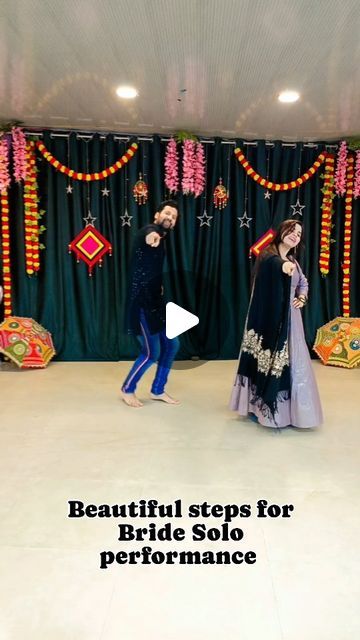 Noopur Tripathi on Instagram: "Teri ore...💙
Bride entry ideas with these beautiful and easy dance steps....🎊🎊
Use it in your sangeet...💙💙
Follow for more.... regular posting..💙
Don't forget to like n share...
#trendingreels #trending #bride #bridetobe #bridesolo #bridedress #bridedance #sangeetentry #reelitfeelit #reelsindia #reels #foryou #explore #explorpage #viralreels #sangeet #shadiseason #shadi #wedding #weddingideas@anshushivhare1303"