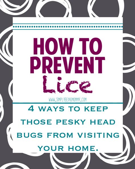 The back-to-school season is stressful enough. Here are 4 easy tips for how to prevent lice. How To Prevent Lice, Lice Remedies, Lice Prevention, Head Louse, Survival Skills Life Hacks, 7 Day Challenge, Kids Head, School Season, Kids Recipes