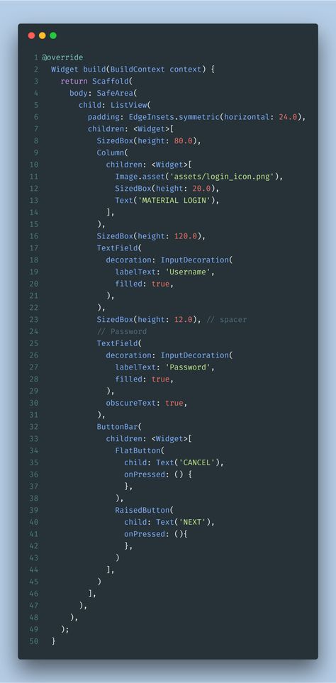 Make a Material Design login page with Flutter — The Basics Flutter App Design, Flutter Programming, Flutter Development, Intellij Idea, Login Page Design, Learn Computer, App Login, App Ideas, Learn Computer Coding