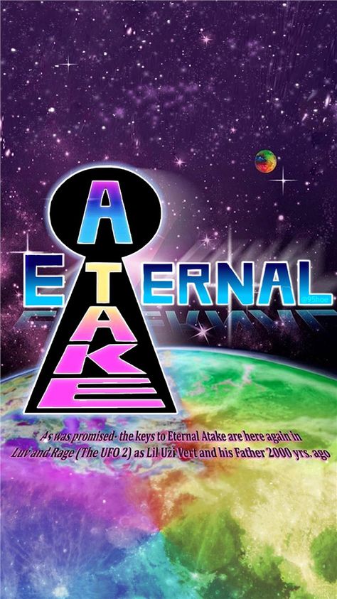 Eternal Atake Backround WIP liluzivert Eternal Atake Wallpaper, Lil Uzi Vert Art, Eternal Atake, Wallpaper Iphone 11, Rap Album Covers, Ufo Art, Photoshop Ideas, Rapper Art, Extreme Sport