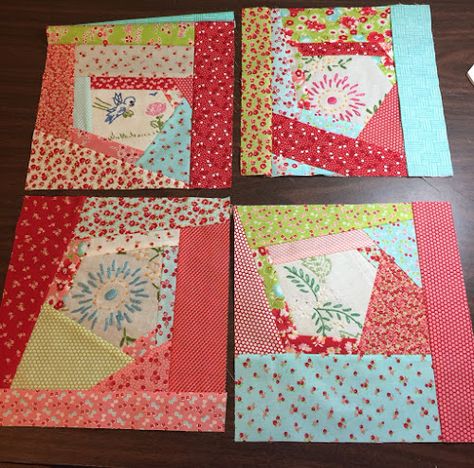 Crazy quilt blocks with vintage embroidered linens in the center Crazy Quilt Placemats, Diy Placemats Fabric, Sewing Bedding, Hankie Quilts, Quilts 2023, Crazy Quilt Embroidery, Embroidery Quilts, Missouri Star Quilt Company Tutorials, 2023 Crafts