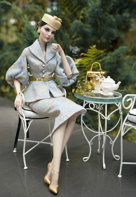 Aquatalis tempts collectors with high-end fashions, repaints, doll line | DOLLS magazine Aquatalis Doll, Dutch Fashion, Barbie Collector Dolls, Glamour Dolls, Barbie Dress Fashion, Doll Clothes Barbie, Beautiful Barbie Dolls, Fashion Royalty Dolls, Vintage Barbie Dolls