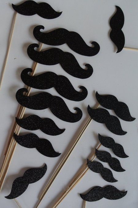 17th Birthday Party Ideas, Hipster Mustache, Photo Booth Party, Speakeasy Party, Mustache Party, Stick Photo, 17th Birthday, On A Stick, Booth Ideas