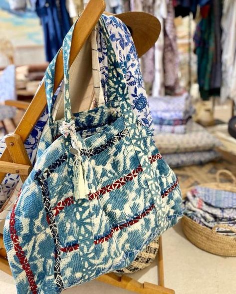 Kantha bag . Our top-selling vintage kantha bags Made from vintage Kantha from bulk productions, these bags have been a rage with our wholesalers!!! One must try these! • • #handmade #kantha #kanthabag #Patchwork #totebag #quiltedbag #bags #jholabag #weekenderbag #weekender #beachbag #travelbag #bagsofinstagram #accessories Kantha Bag, Vintage Kantha, Quilted Bag, Top Selling, Weekender Bag, Beach Bag, Travel Bag, Bag Making, Tote Bag