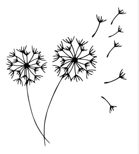 Wild Flower Svg Free, Wild Flower Svg, Dandelion Drawing, Spring Drawing, Cricut Art, Canvas Embroidery, Flower Pattern Drawing, Keychain Ideas, Flower Drawing Design