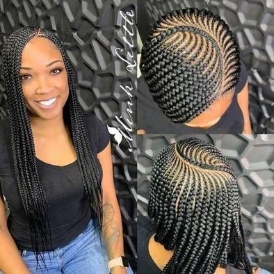 2 Layered Braids, 2 Layer Cornrows Braids, Adult Braids Hairstyles, Plaiting Hairstyles, Layers Braids, Summer Cornrows, Layered Braids, 2018 Hairstyles, Long Cornrows