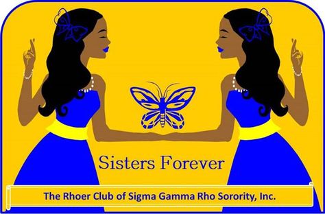 Rhoer Club, Greek Images, Pretty Poodles, Urbana Champaign, Sisters Forever, Sigma Gamma Rho, Royal Blue And Gold, Greek Life, School Activities