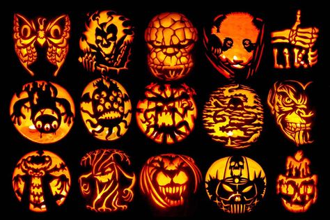 Expert Pumpkin Carving Ideas, Pumpkin Carving Ideas Dremel, Advanced Pumpkin Stencils, Scraped Pumpkin Carving, Pumpkin Carving Patterns Printable Free, Professional Pumpkin Carving, Elaborate Pumpkin Carving, Pumpkin Carving Difficult, Impressive Pumpkin Carving Ideas