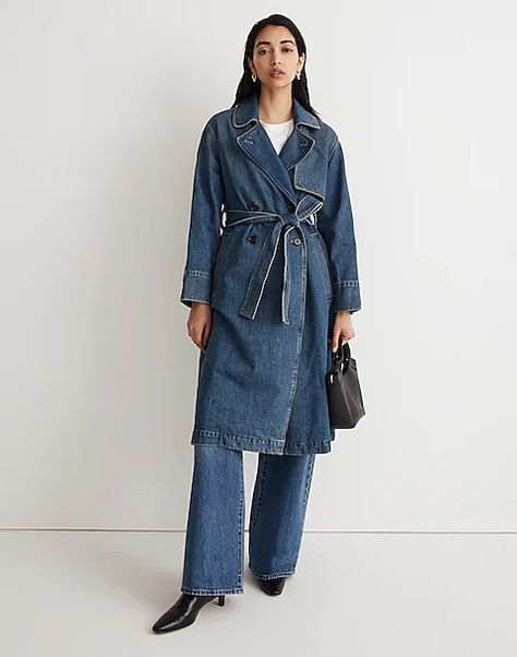 Women's Jackets & Coats: Clothing | Madewell Outerwear Trends, Denim Trench Coat, Clothing Sites, Fall Winter Wardrobe, Trench Coats Women, Denim Jacket Women, Madewell Denim, Fall 2023, Fall Fashion Outfits