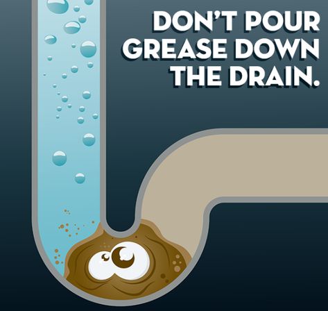 Pouring Grease in Your Sink Damages Your Drains – Water Damage Advice… Clogged Drains, Drain Repair, Clogged Drain, Bacon Grease, Odor Remover, Restoration Services, Sink Drain, It's Going Down, Emergency Response