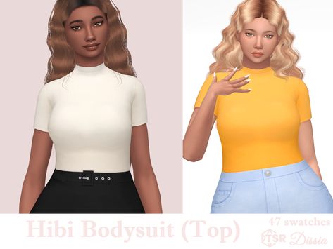 Low turtleneck short sleeves bodysuit - 47 swatches #sims4 #sims4cc #sims 4 #sims 4 cc #sims4 cc #ts4 #ts4cc #ts4 cc #maxis mix #maxis match #maxis-mix #sims clothes #TSR #TheSimsResource #sims 4 clothes #sims 4 top #short sleeves #turtleneck #bodysuit Sims 4 Short Sleeve Shirt, Sims 4 Sleeveless Turtleneck, Sims 4 Cc Long Sleeve Shirt Accessory, Sims 4 Long Sleeve Top, Sims 4 Tshirt Female, Sims 4 Sims, Mock Neck Crop Top, Cc Sims4, Sims Clothes