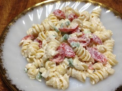 Dukes Mayonaise Recipes, Pasta With Ketchup, Salad Recipes Creamy, Salads Cucumber, Dukes Mayo, Mayo Pasta Salad Recipes, Cucumber Pasta, Cucumber Pasta Salad, Pasta With Mayonnaise