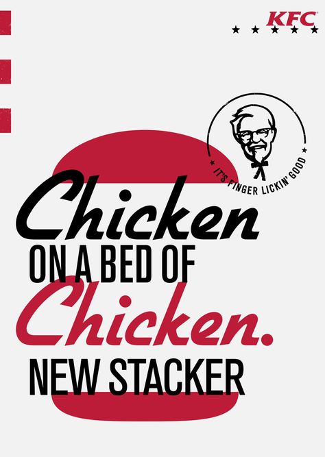 Kfc Poster, Good Idioms, Poster Graphic Design, Leather Bag Design, Picture Composition, Fruit Cartoon, Type Treatments, Campaign Posters, Visual Identity Design