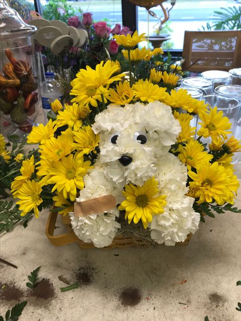 Dog Flower Bouquet, Cat Friendly Flower Bouquet, Puppy Flower Arrangement, Bear Flower Arrangement, Cat Flower Arrangement, Animal Flower Arrangements, Birthday Flowers Bouquet, Luxury Flower Bouquets, Unique Flower Arrangements