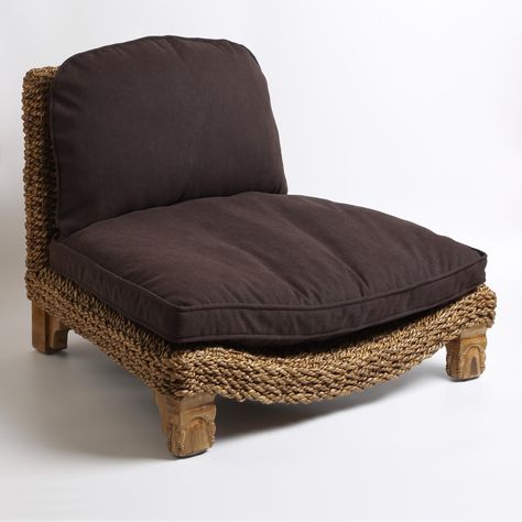 PRICES MAY VARY. YOUR COZY MEDITATION CHAIR: Our Seagrass Meditation Chair is an excellent option for anyone looking for a solid wood luxury meditation chair. FOR A COMFORTABLE POSITION: Sitting in a cross-legged position is a traditional meditation posture that many people find comfortable and conducive to their practice. The Seagrass Meditation Chair is designed with this in mind and provides ample space for you to sit comfortably in a cross-legged position. DURABLE DESIGN: The solid wood cons Yoga Chair Furniture, Bedroom Meditation Corner, Yoga Meditation Space Zen Room, Japanese Platform Bed, Meditation Room Ideas, Cushion Chairs, Yoga Chair, Meditation Seat, Meditation Chair