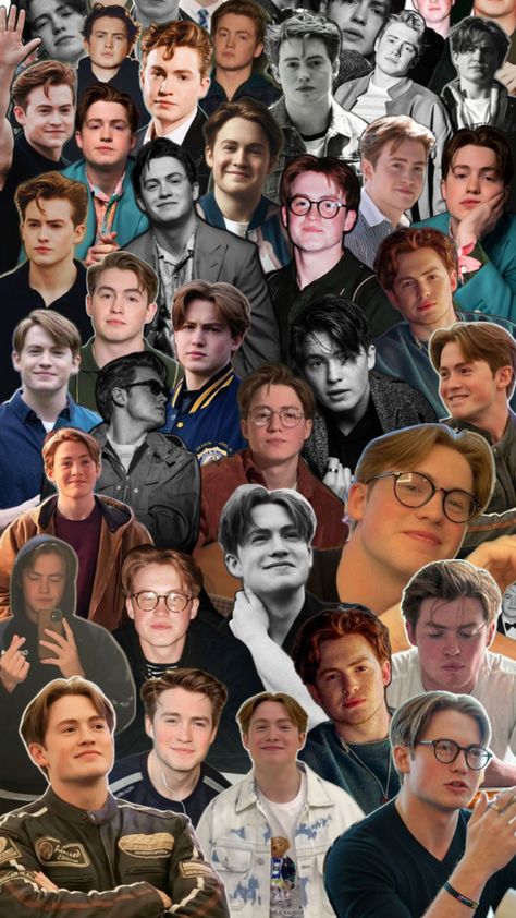 Kit Connor Collage, Kit Konner, Kit Connor Wallpaper, Kit Conor, Kit Conner, Heart Stopper, Vision Board Images, Dream Boyfriend, Celebrity Guys