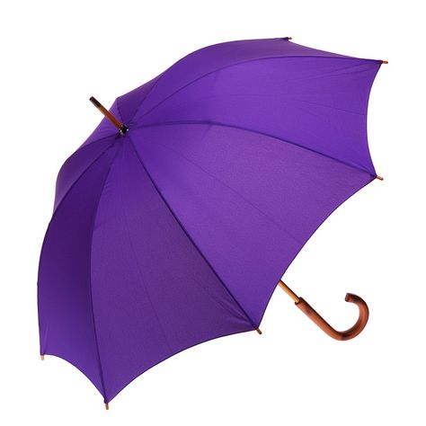 Purple Umbrella, Ladies Umbrella, Parasol Wedding, Kids Umbrellas, Gift Card Design, Black Umbrella, Umbrella Wedding, Umbrella Designs, Curved Wood