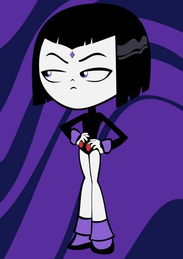 Raven Teen Titans Go Costume, Teen Titans Go Characters, Raven Teen Titans Go, Raven Beast Boy, Teen Titan, Raven Teen Titans, Beast Boy, Teen Titans Go, Cartoon Icons