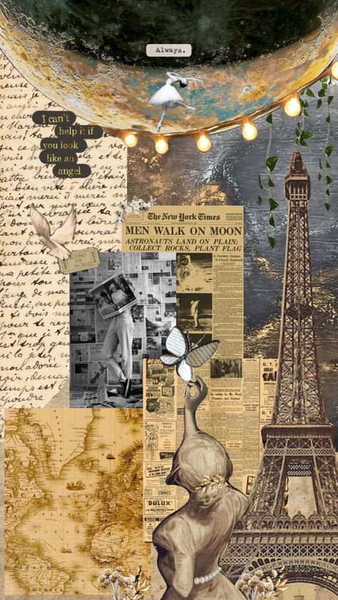 Newspapers, map, Paris Map Collage, Connect With People, Your Aesthetic, Creative Energy, Newspaper, City Photo, Map, Energy, Paris