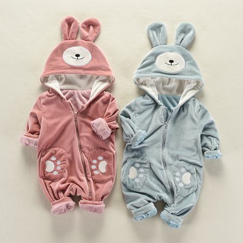 39%25%20discount%20%40%20PatPat%20Mom%20Baby%20Shopping%20App Matching Kids Outfits, Twin Baby Clothes, Baby Gril, Hooded Jumpsuit, Classic Baby Clothes, Trendy Trouser, Cute Twins, Trouser Outfits