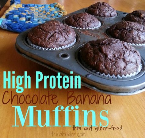 Start your day with high protein muffins for good energy (and quick clean up!) These are gently sweetened and gluten free and my kids love them! High Protein Muffins For Kids, Breakfast Muffins For Kids, Wrestling Diet, Protein Breakfast Muffins, Muffins For Kids, High Protein Muffins, Weight Watcher Desserts, Kids Foods, Protein Baking