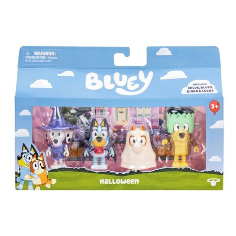 Bluey Costume Party Figures 4pk : Target Bluey Toys For Kids, Baby Bingo Bluey, Bluey Halloween Party, Bluey Costume, Funny Frankenstein, Bluey Toys, Bluey Halloween, Fun Costumes, Bluey Family