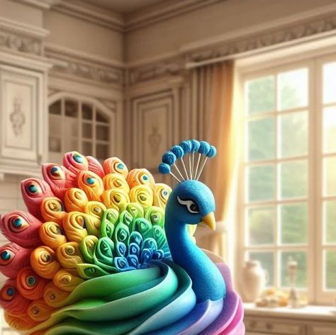 Erlita Krist on Instagram: "Peacock cupcake ideas 🧁🦚 . #cupcakeideas #cupcakedecorating #cupcakes #peacock #erls_ai #aiartforinspiration #aifood" Fondant Peacock Feathers, Peacock Cake Ideas, Peacock Cake Design, Peacock Cake With Cupcakes, Peacock Cupcakes, Wedding Cake Peacock, Piping Ideas, Arizona State Fair, Henna Cake