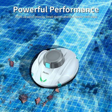 https://whisperia.shop/intelligent-robotic-pool-vacuum-cordless-long-lasting-with-sonar-path-planning/ Don't spend your summer working. Make your pool maintenance effortless. Check out our intelligent robotic pool cleaners on whisperia.shop. Enjoy more free time this summer. They are durable and reliable. Equipped with advance features to ensure a thorough clean every time. Checkout all our great products under our advanced technology section. #pool cleaners #robotic pool cleaners #pool v... Automatic Vacuum Cleaner, Pool Vacuum Cleaner, Suction Machine, 1000 Sq Ft, Robotic Pool Cleaner, Pool Vacuum, Automatic Vacuum, Pool Cleaner, Pool Maintenance