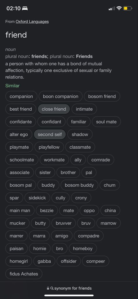 Best Friend Synonyms, Friends Synonyms, One Word Quotes, Word Play, Bday Ideas, One Word, Words Quotes, Best Friend, Best Friends