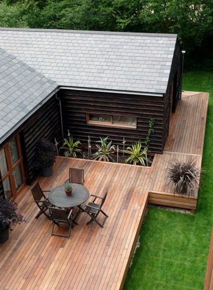 Top 60 Best Backyard Deck Ideas - Wood And Composite Decking Designs Floating Deck Plans, Wooden Deck Designs, Decking Designs, Composite Decking Designs, Deck Landscaping, Modern Deck, Floating Deck, Patio Deck Designs, Wooden Deck