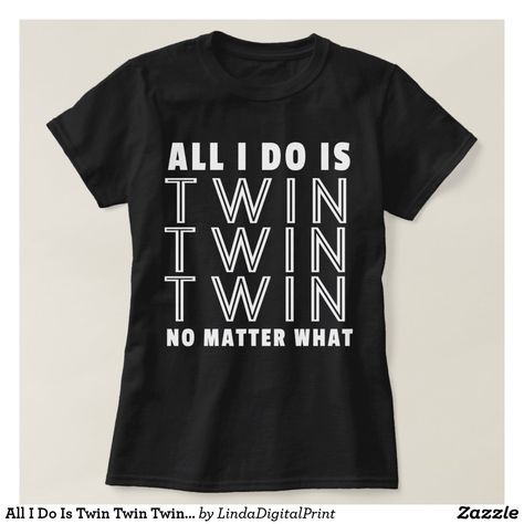 Twin Day Shirts, Twin Quotes, School Spirit Week, Twin Day, Twin Shirts, Twin Outfits, Cute Graphic Tees, Spirit Week, Vinyl Shirts