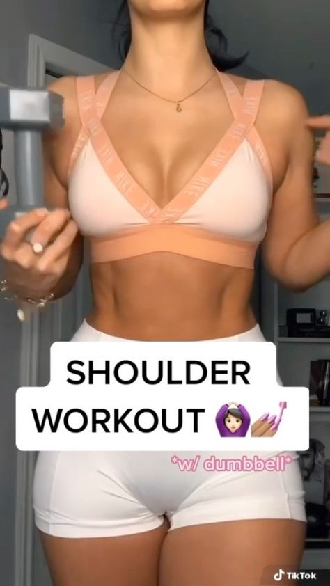 bodybyod on Instagram: 🗣 Building your shoulders will give you the illusion of smaller waist! ⏳ Fun fact: There are about 8 muscles that are attached to the… Smaller Shoulders, Workout Shoulder, Shoulders Workout, Motivasi Diet, Latihan Dada, Full Body Gym Workout, Body Workout Plan, Weight Workout Plan, Gym Workout Videos