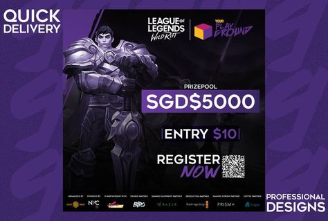 I will design your esports tournament or gaming event's poster in just 5$. For more information and to place an order, Visit the link below. #esports #gaming #tournament #event Bgmi Tournaments Poster, Mlbb Poster Tournament, Esports Players Poster, Esports Tournament Poster, Pubg Tournament Poster, Event Graphics, Fiverr Gigs, Gamer Room, Event Poster