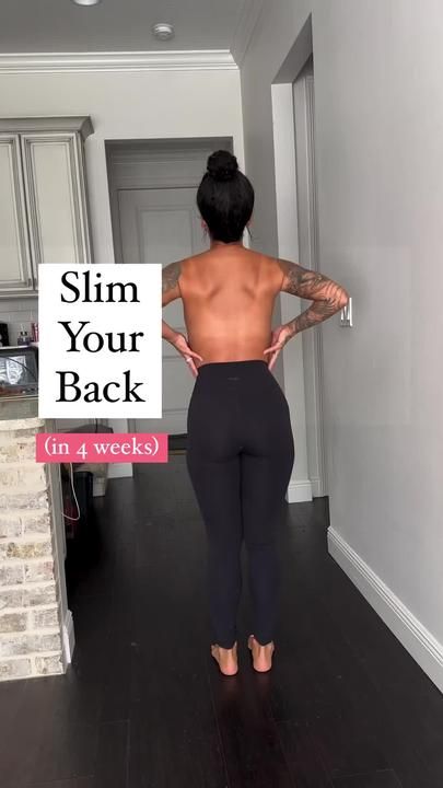 Slim Your Back, Get Rid Of Lower Belly, Lose Lower Belly, Modele Fitness, Back Fat Workout, Latihan Yoga, Lose Lower Belly Fat, Lower Belly Fat, Workout Without Gym