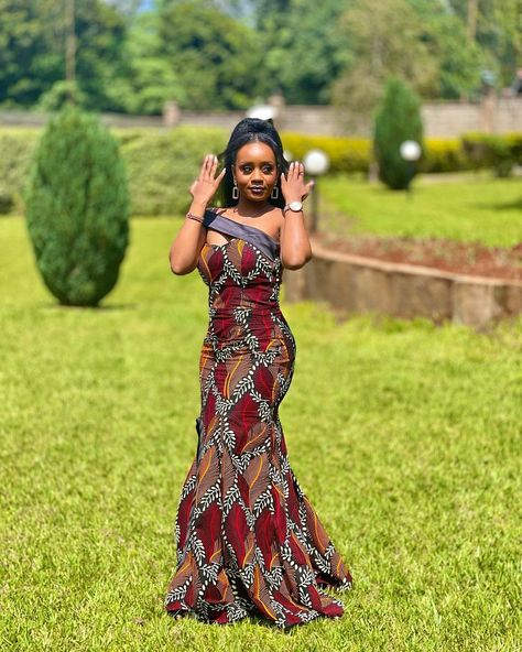 Ankara Design, African Wears, Kitenge Dress, African Traditional Wear, Classy Short Dresses, African Party Dresses, 21 September, African Prom Dresses, Ankara Designs